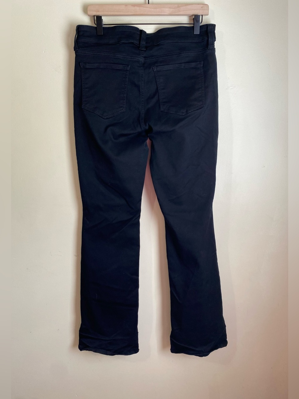 Kut From The Kloth Natalie Bootcut Jeans Size 12 Black High Rise Fab Ab Stretch - Picture 3 of 6